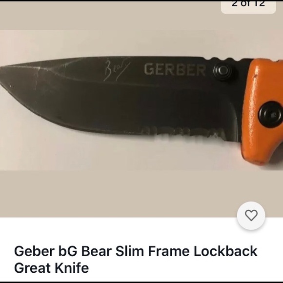 Gerber lock back knife - Picture 3 of 7